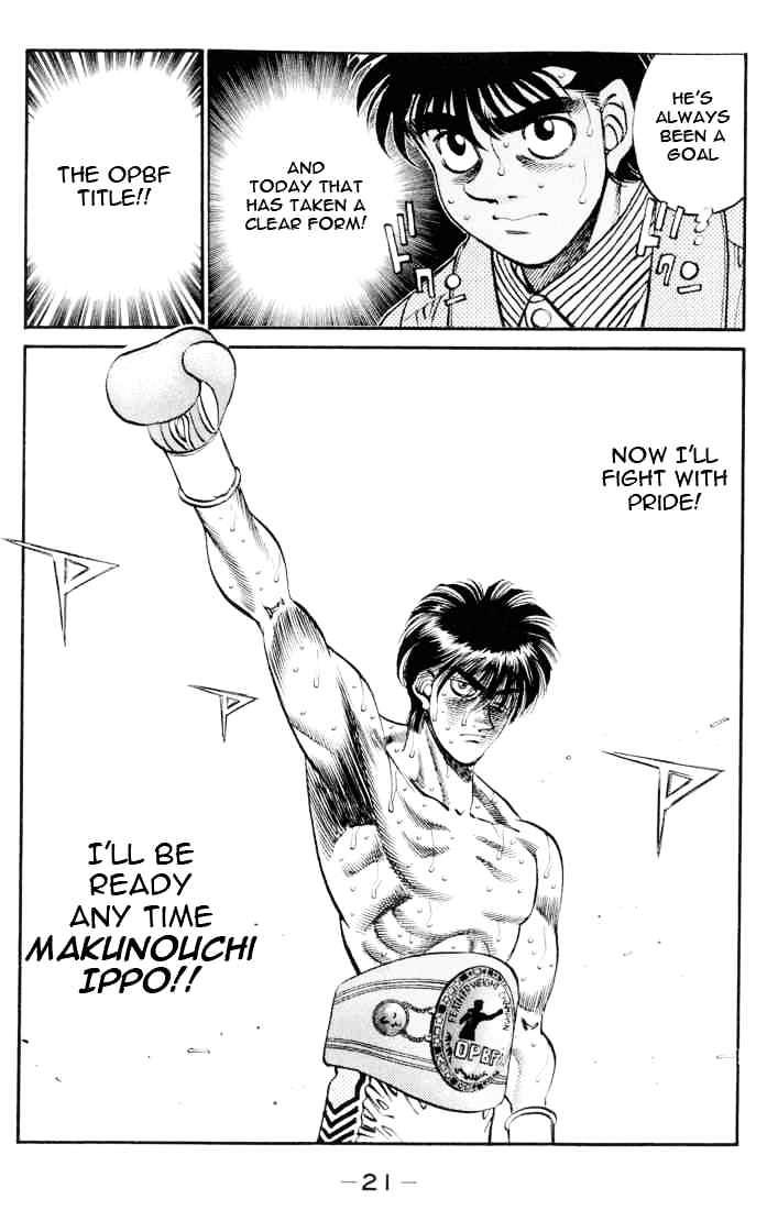 Hajime no Ippo: Fighting Spirit, Chapter 325 image 19
